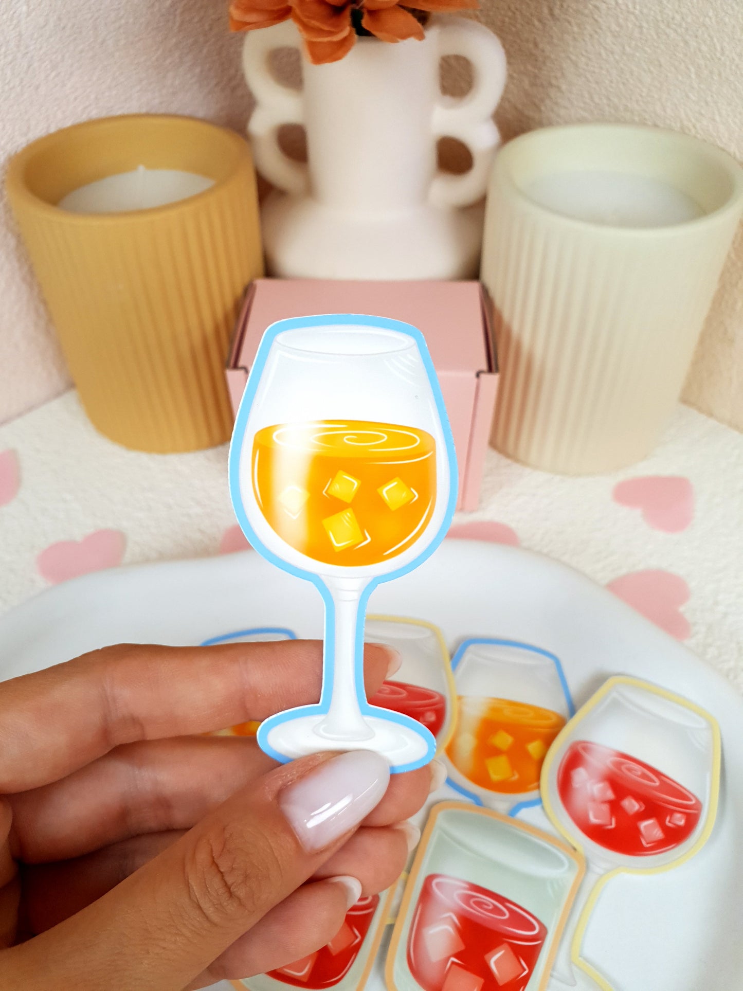 Italian Beverages Vinyl Sticker