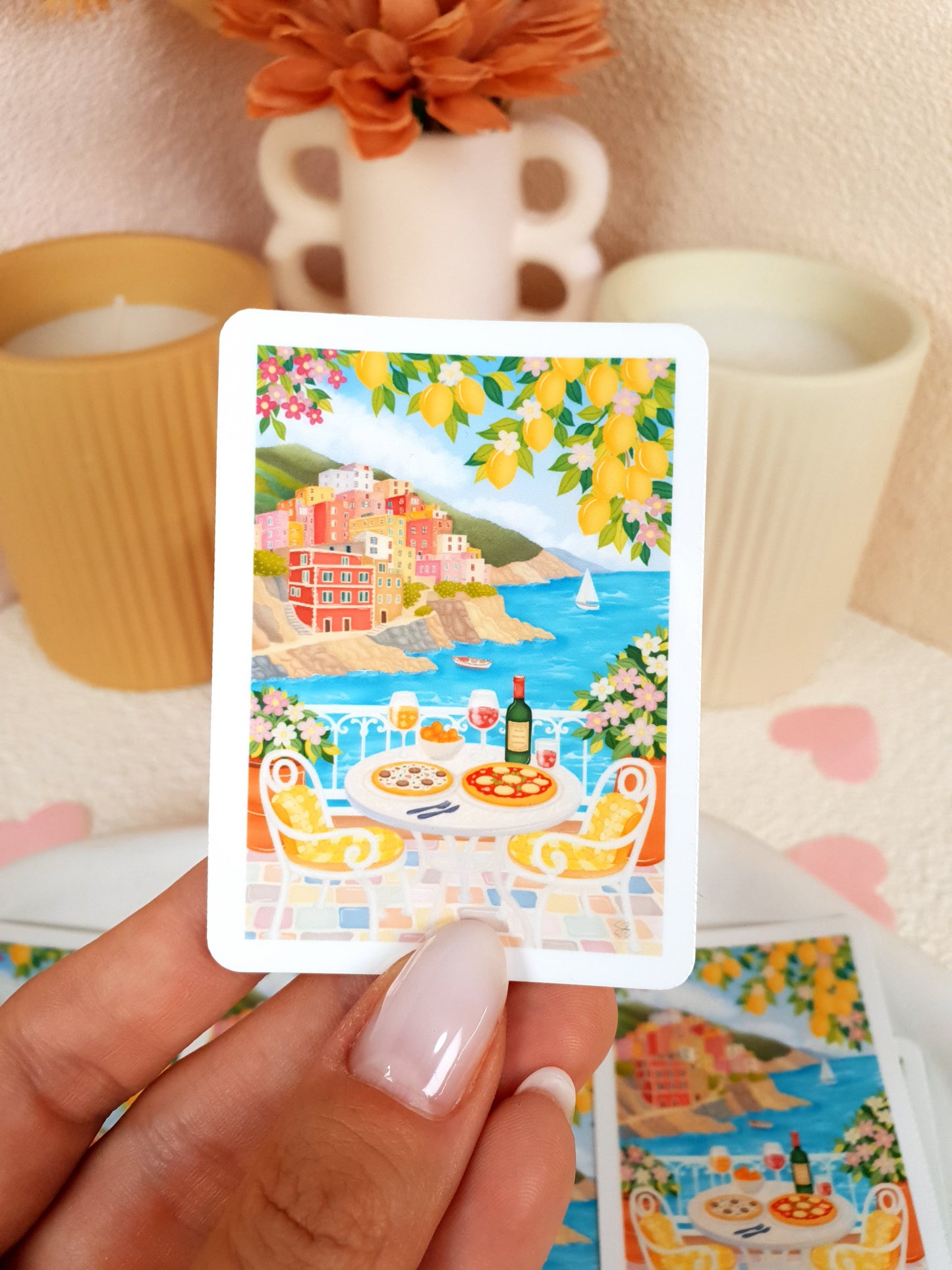 Cinque Terre Vinyl Sticker