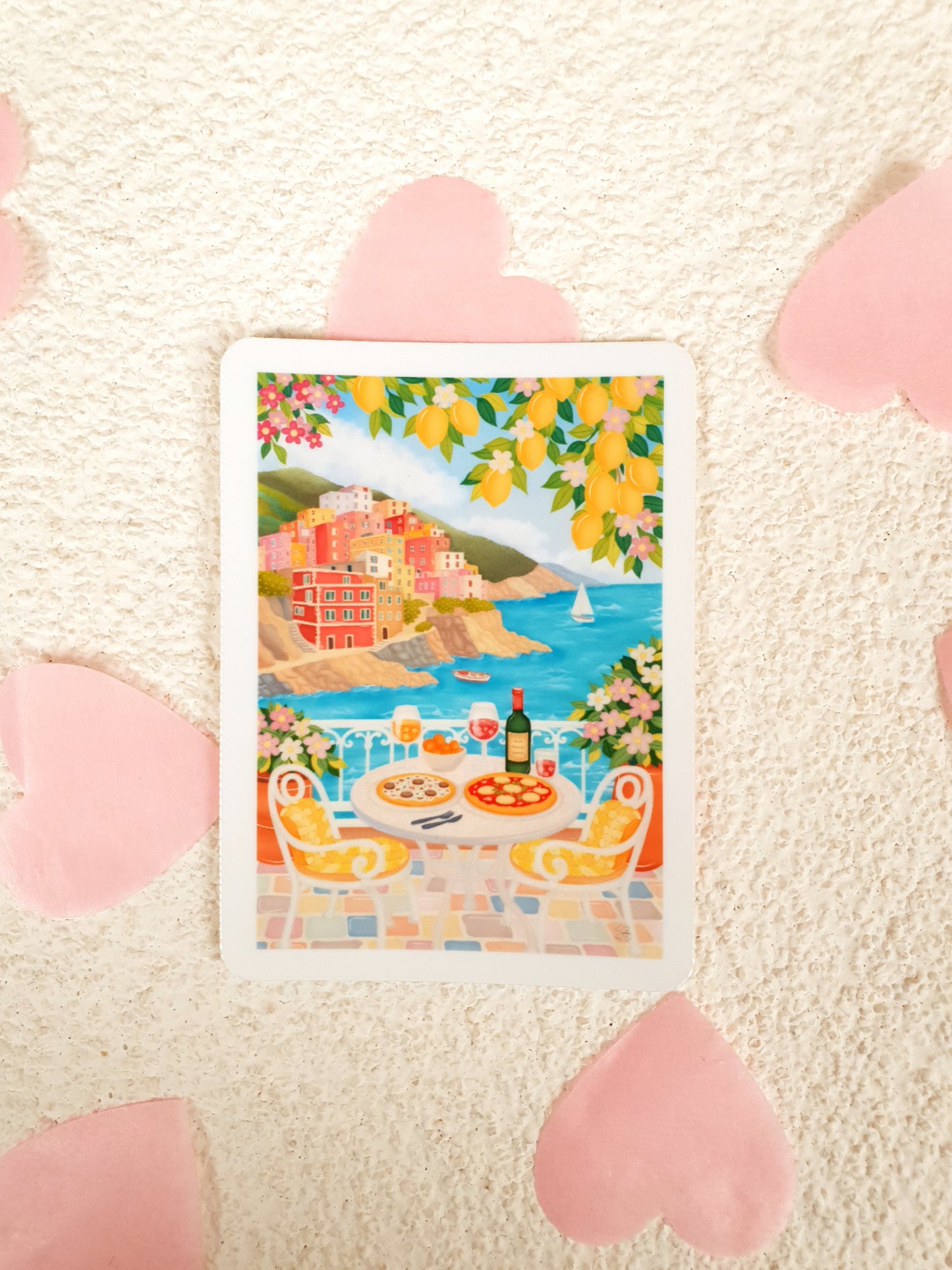 Cinque Terre Vinyl Sticker