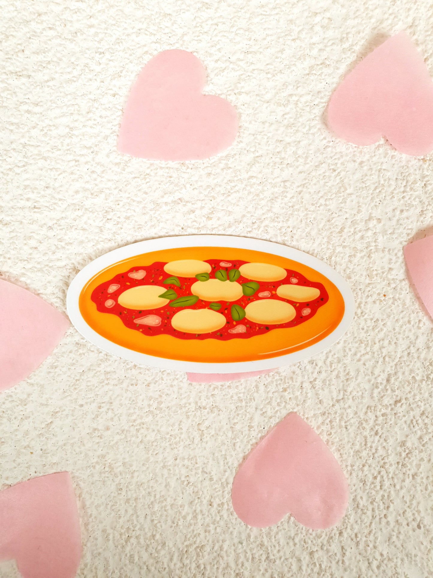 Pizza Margeritha Vinyl Sticker