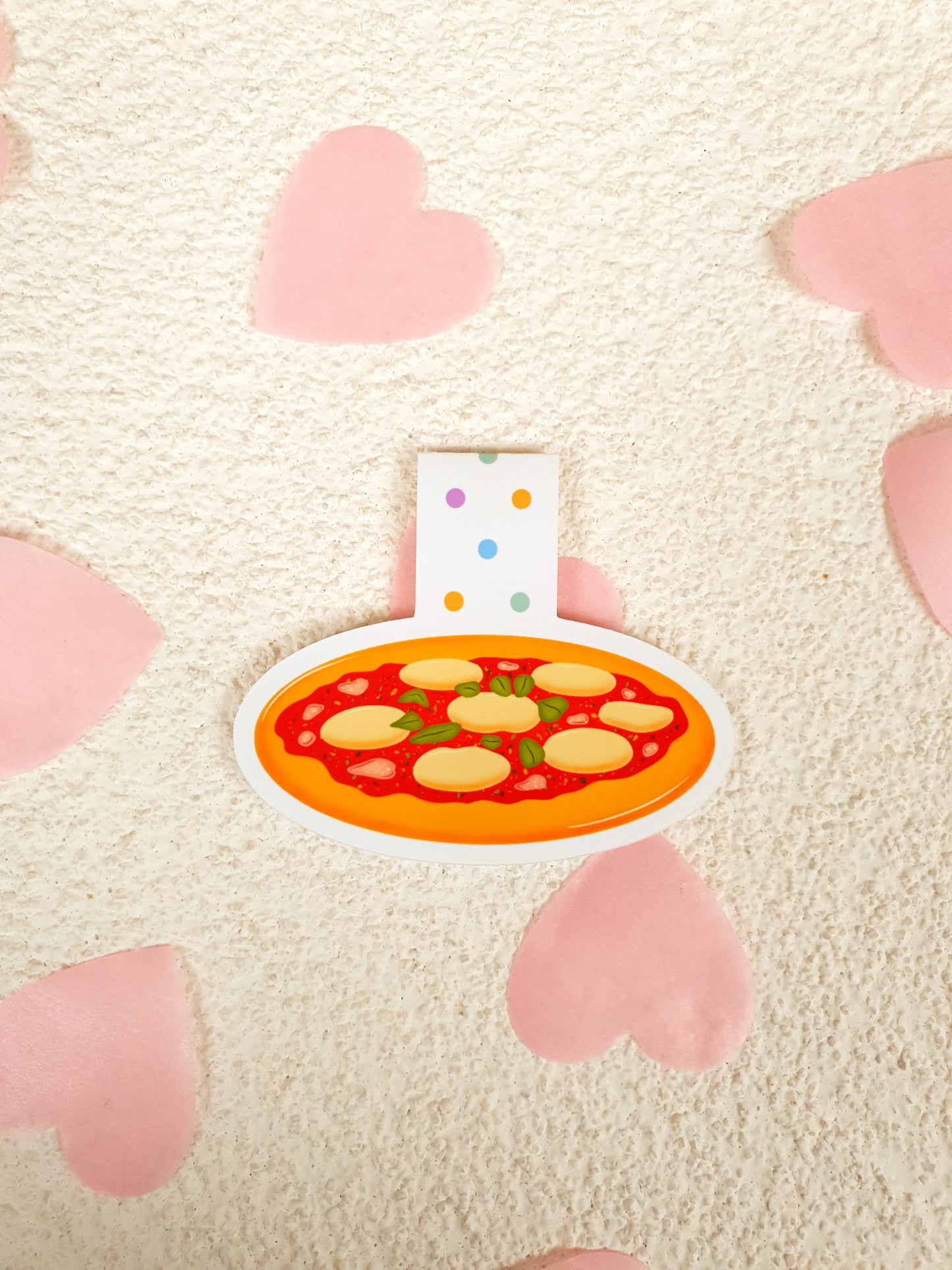 Pizza Margeritha Magnetic Bookmark