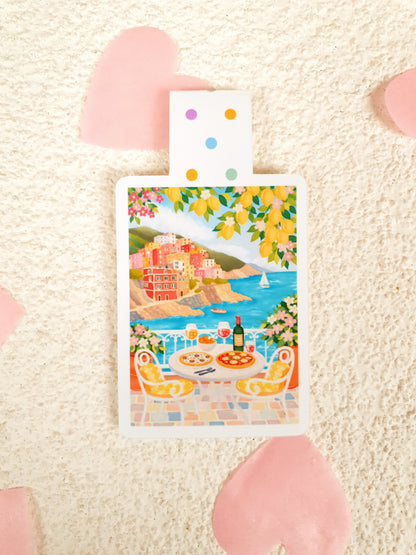 Cinque Terre Magnetic Bookmark