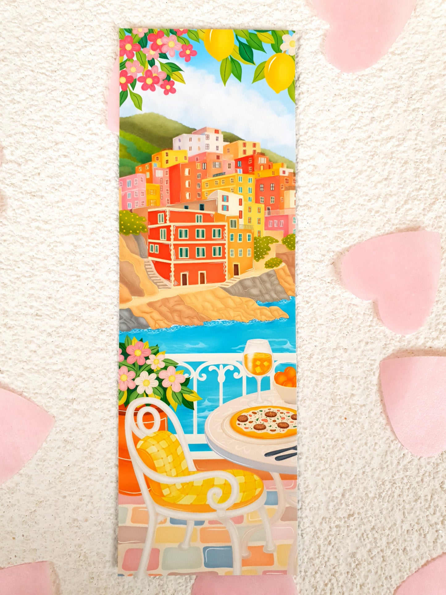 Cinque Terre Traditional Bookmark