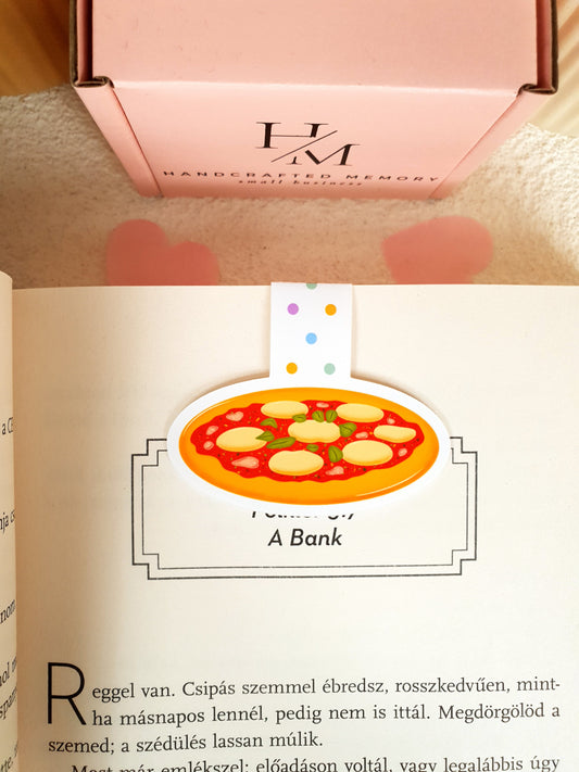 Pizza Margeritha Magnetic Bookmark