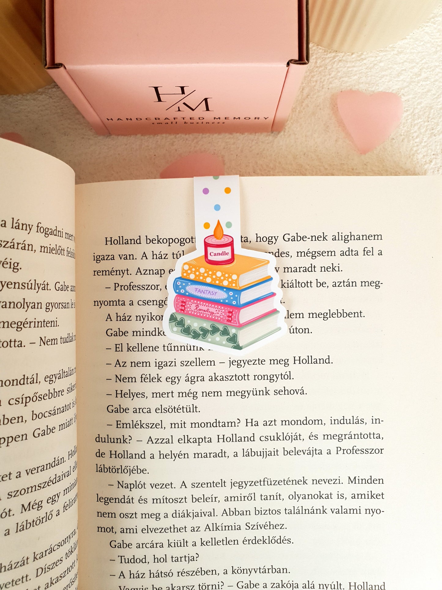 Gyertyafényes Történetek – Mágneses Könyvjelző