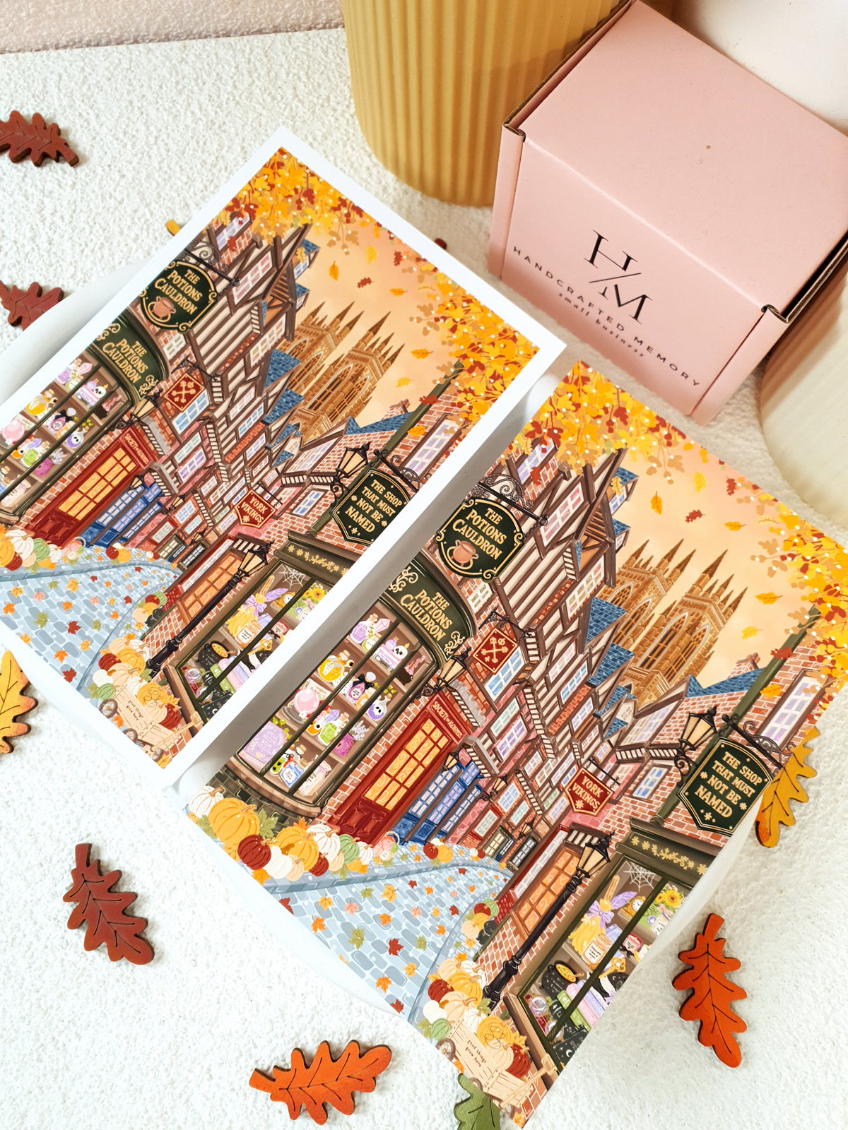 Autumn in York Art Print