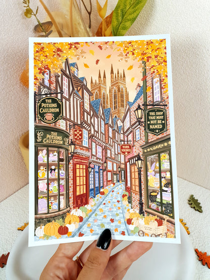 Autumn in York Art Print