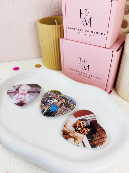 3 Stk Herzförmige Magnet