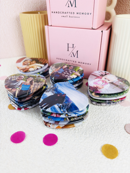 Heart 50 Bulk Photo Magnets