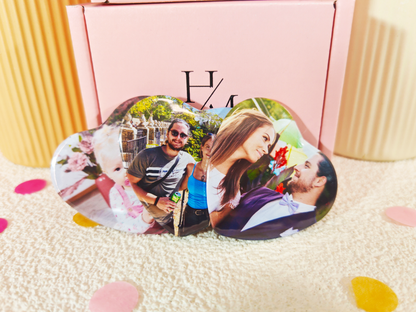 Heart 3 Pack Photo Magnets
