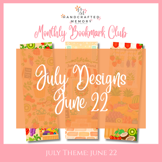 Monthly Bookmark Club