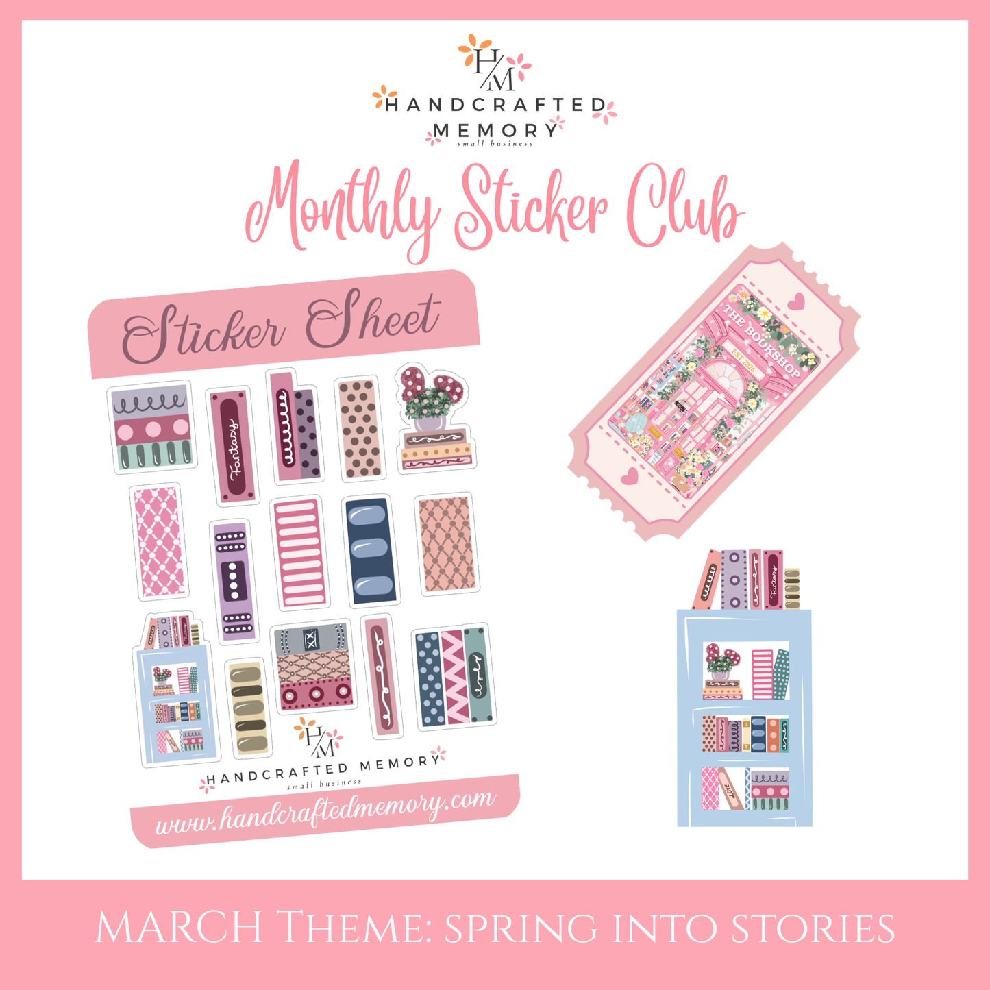 Monatlicher Aufkleber-Club