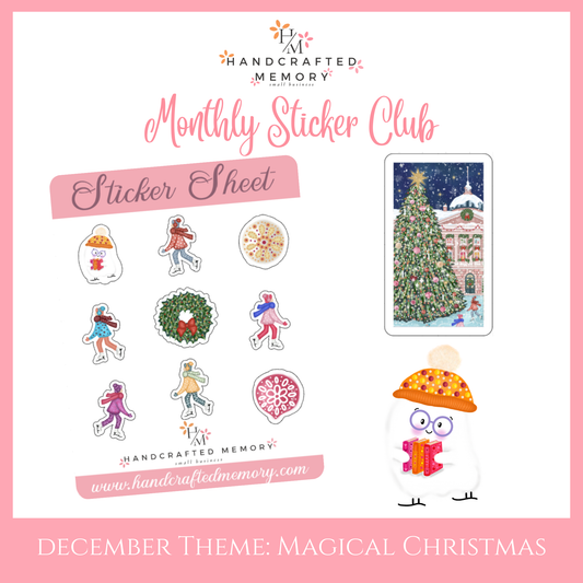 Monthly Sticker Club