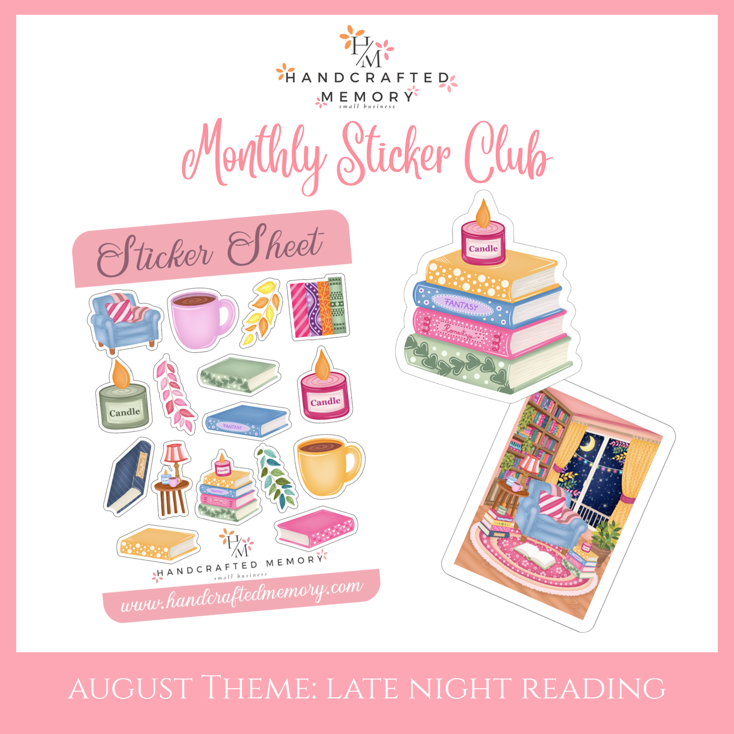 Monthly Sticker Club