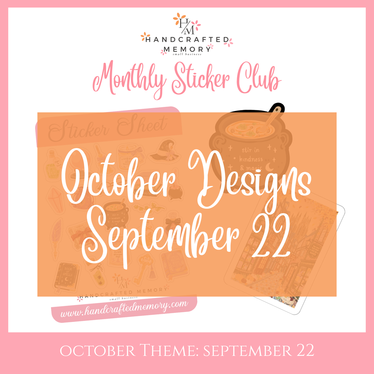 Monthly Sticker Club