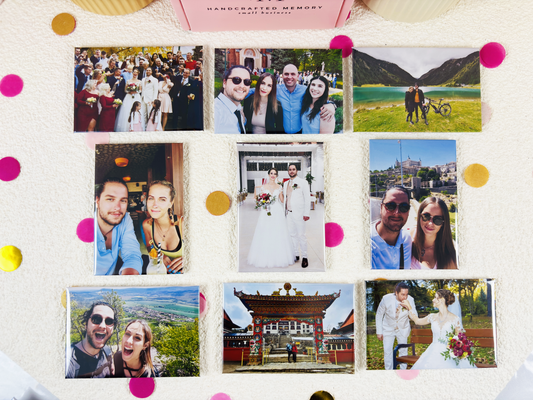 Rectangle 9 Pack Photo Magnets