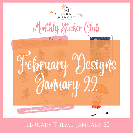 Monthly Sticker Club